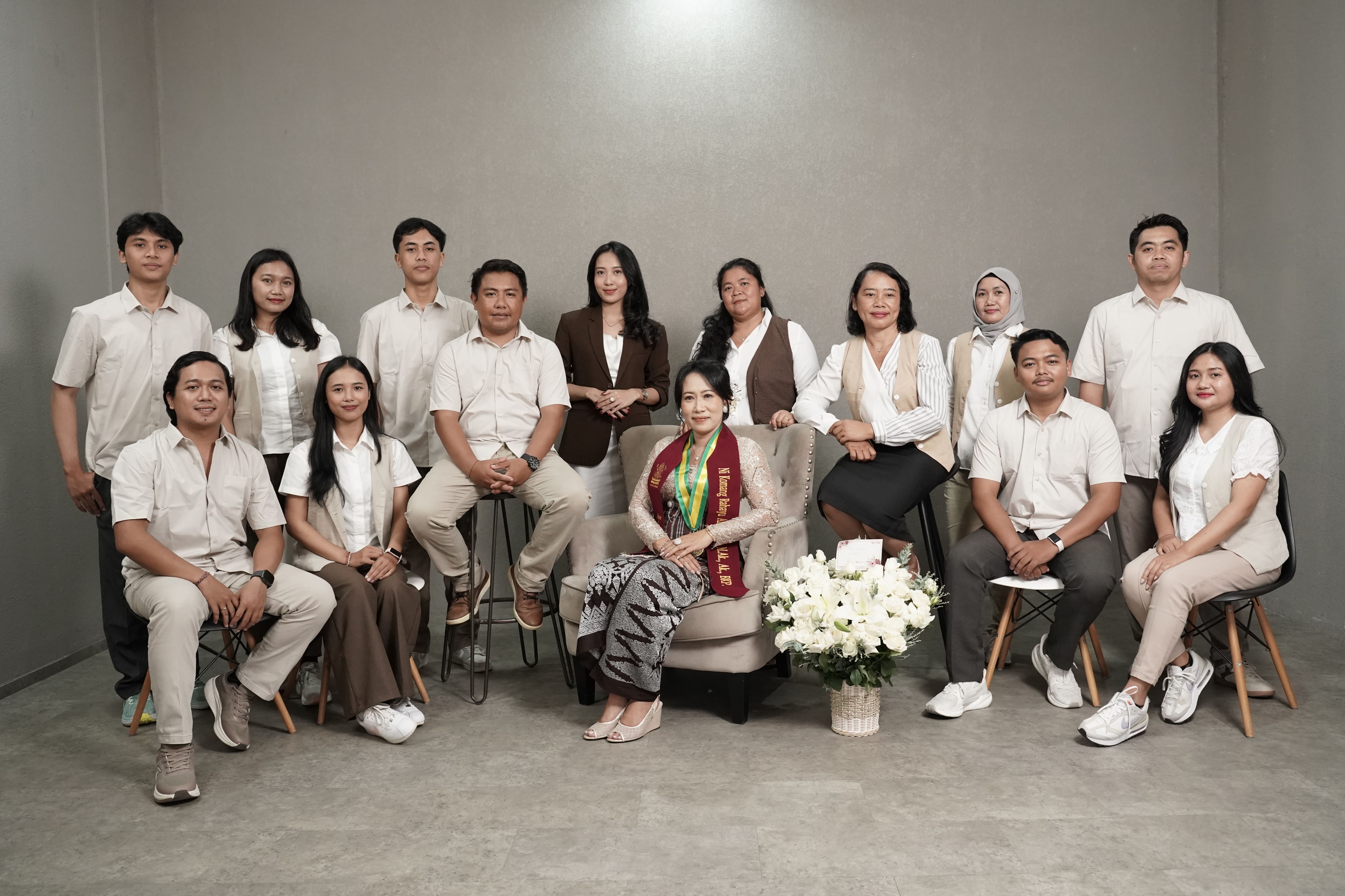 Celebrating a project milestone with the team